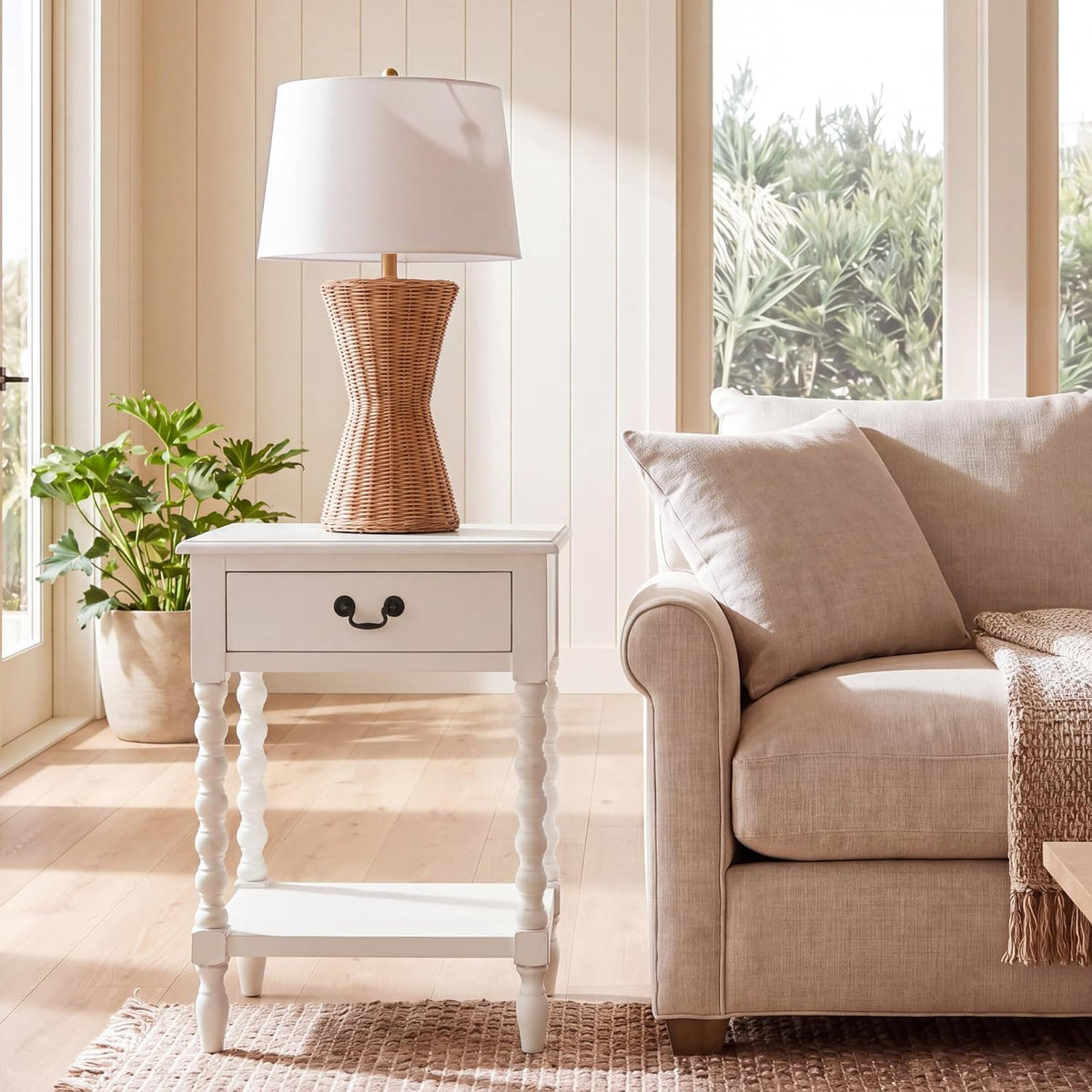 Amelia Farmhouse Side Table