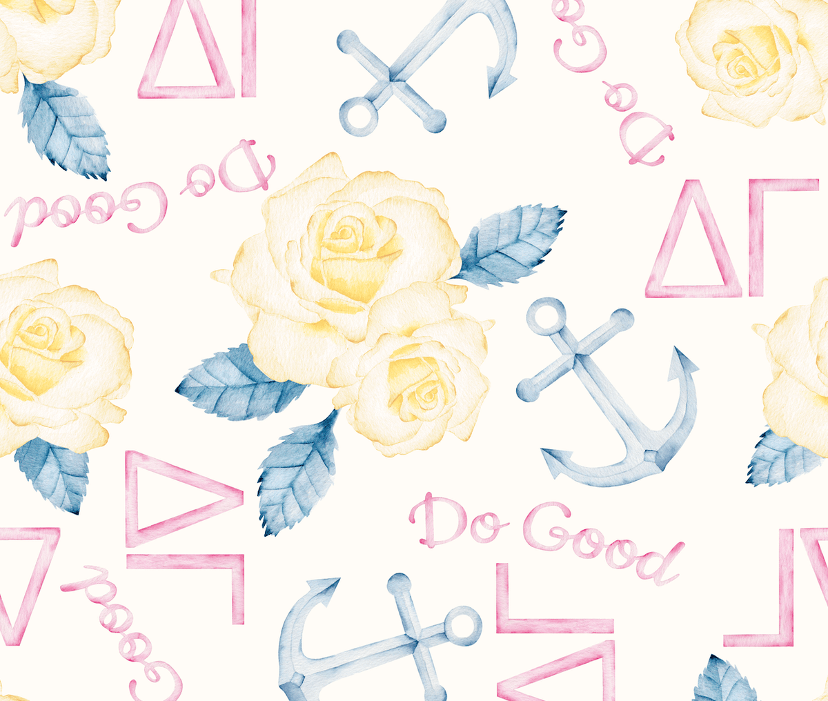 Delta Gamma Acrylic Shelf Decor