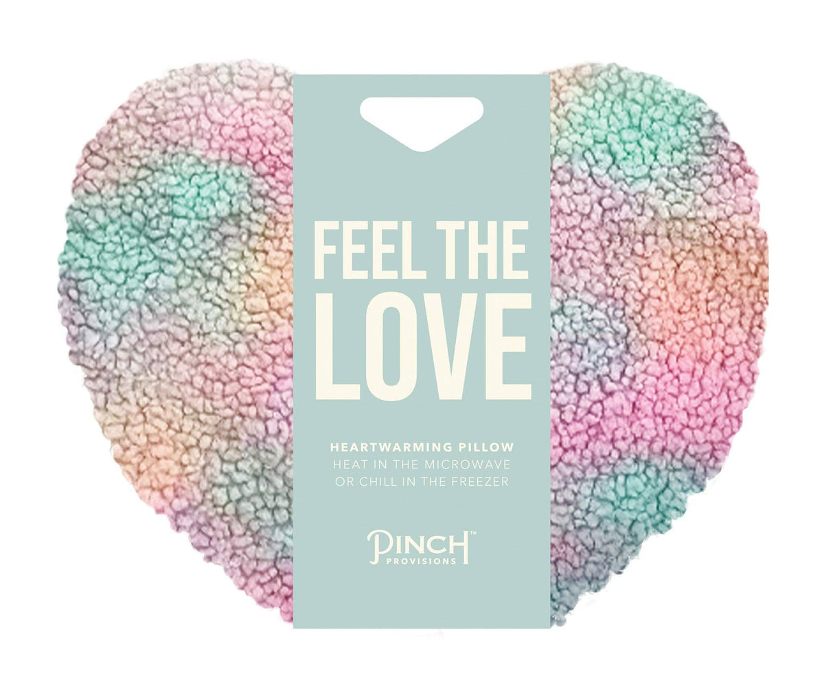 Heartwarming Pillow in Sherpa Multi