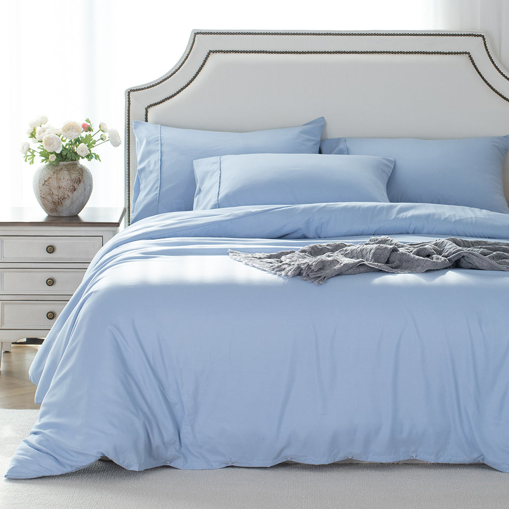 Lightweight Duvet Cover Set with Shams