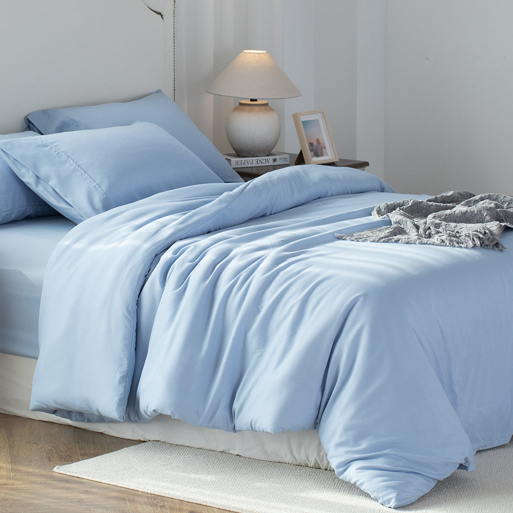 Lightweight Duvet Cover Set with Shams