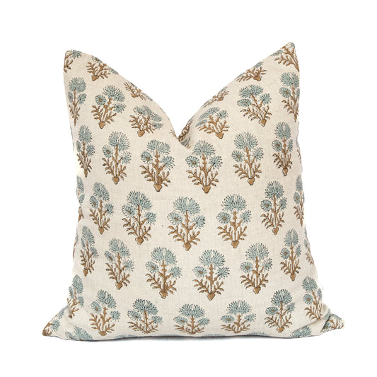 June Block Print Pillow
