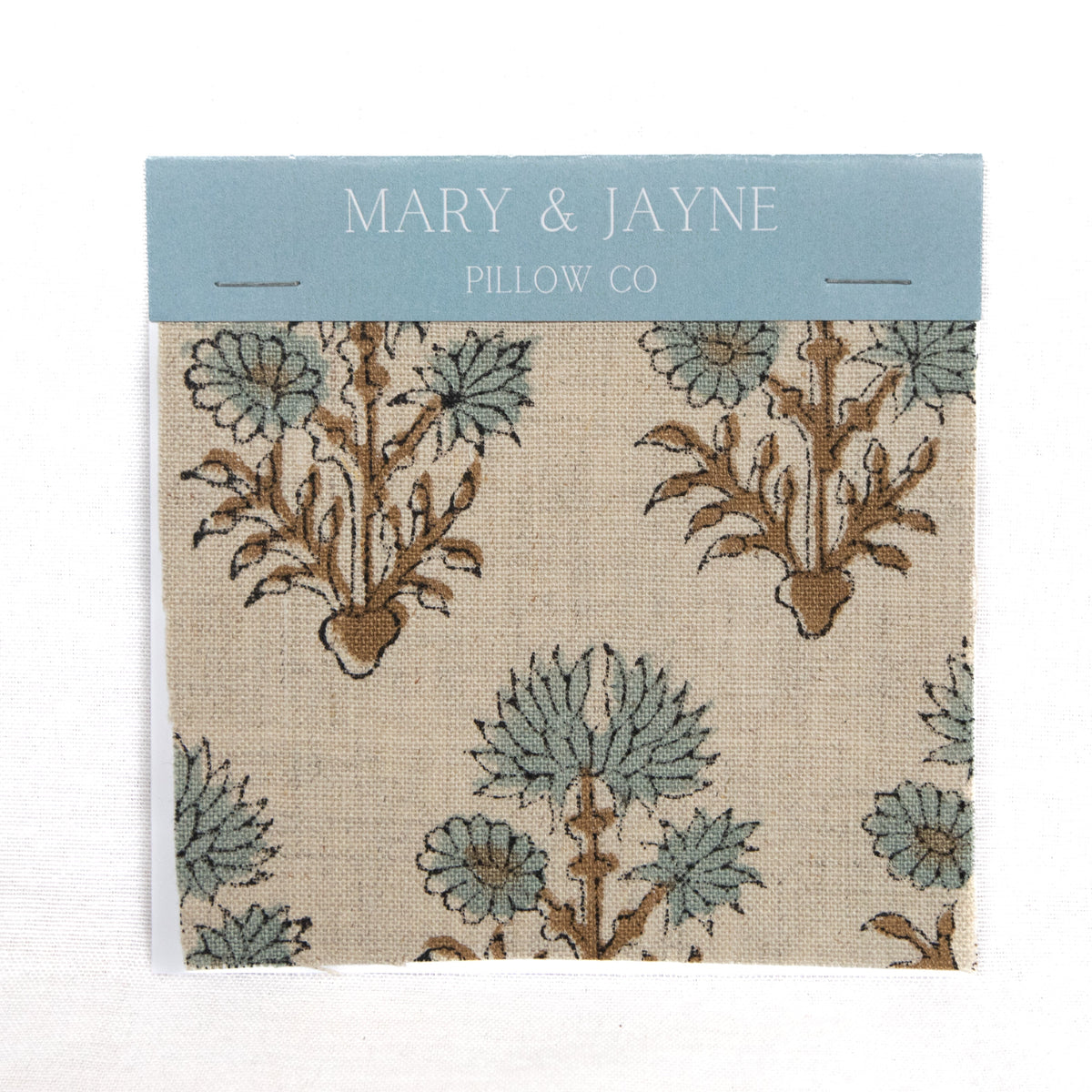 June Block Print Pillow