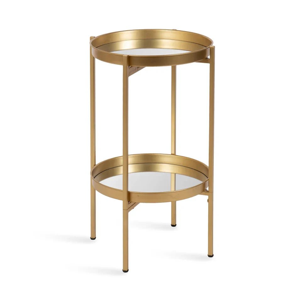 Callie Round 2-Tier Tray Table
