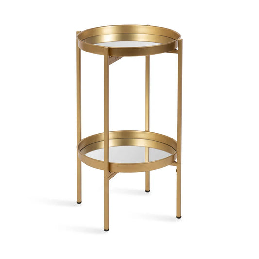 Callie Round 2-Tier Tray Table