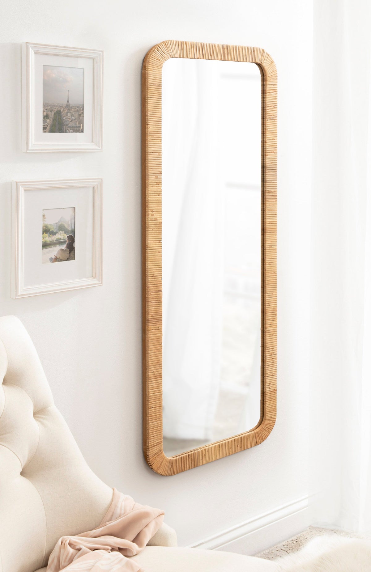 Raffy Rectangle Framed Wall Mirror