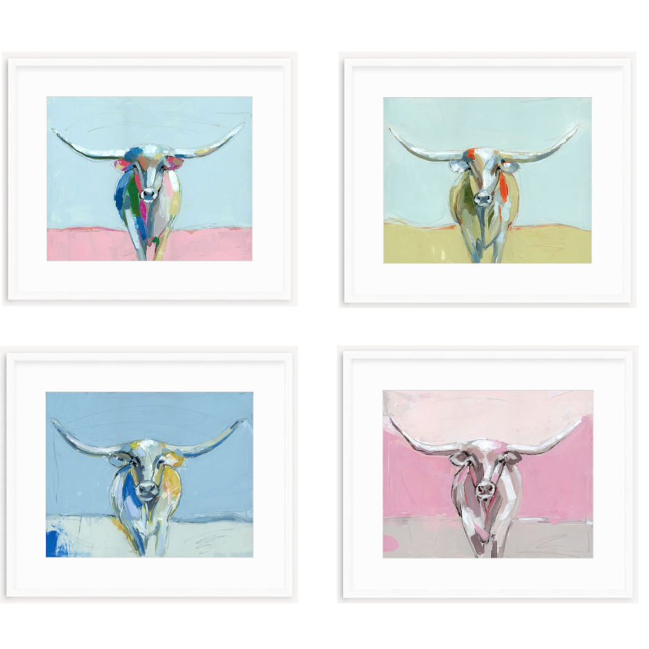 Longhorns Fine Art Prints