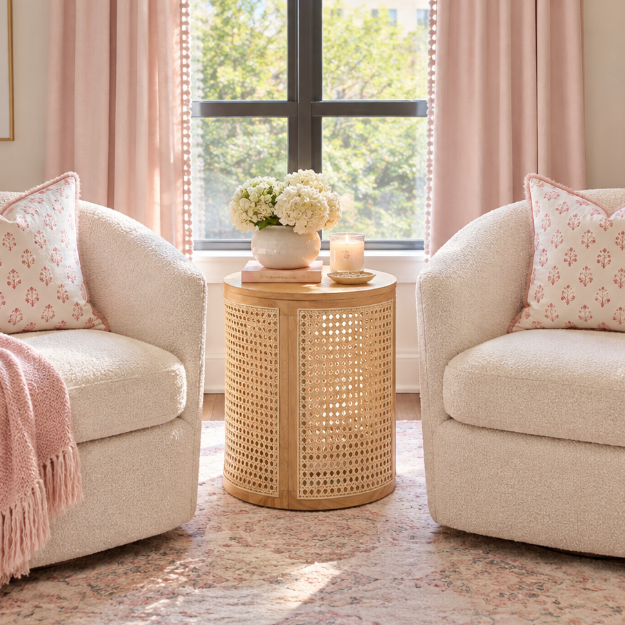 Riley Side Table with Storage