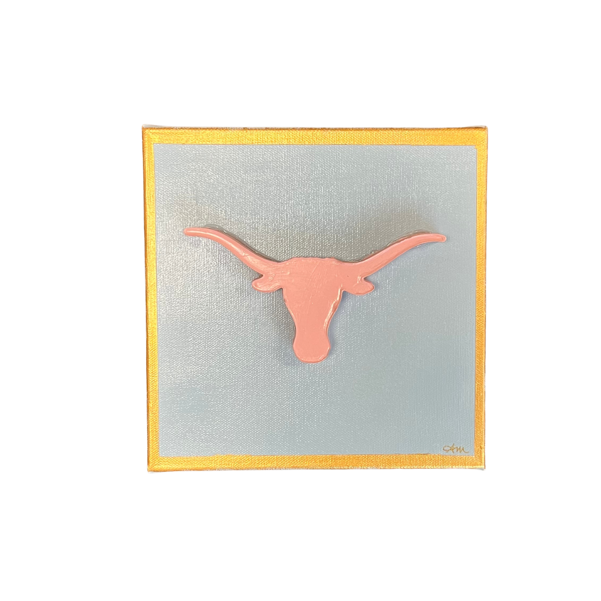 Longhorn Art on Canvas
