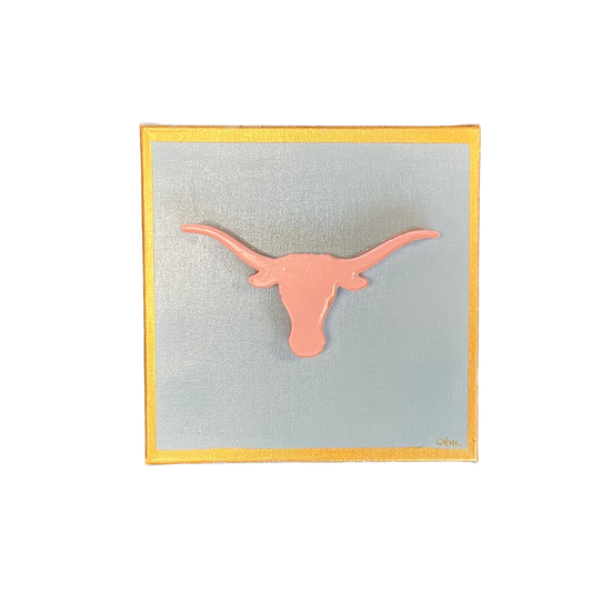 Longhorn Art on Canvas