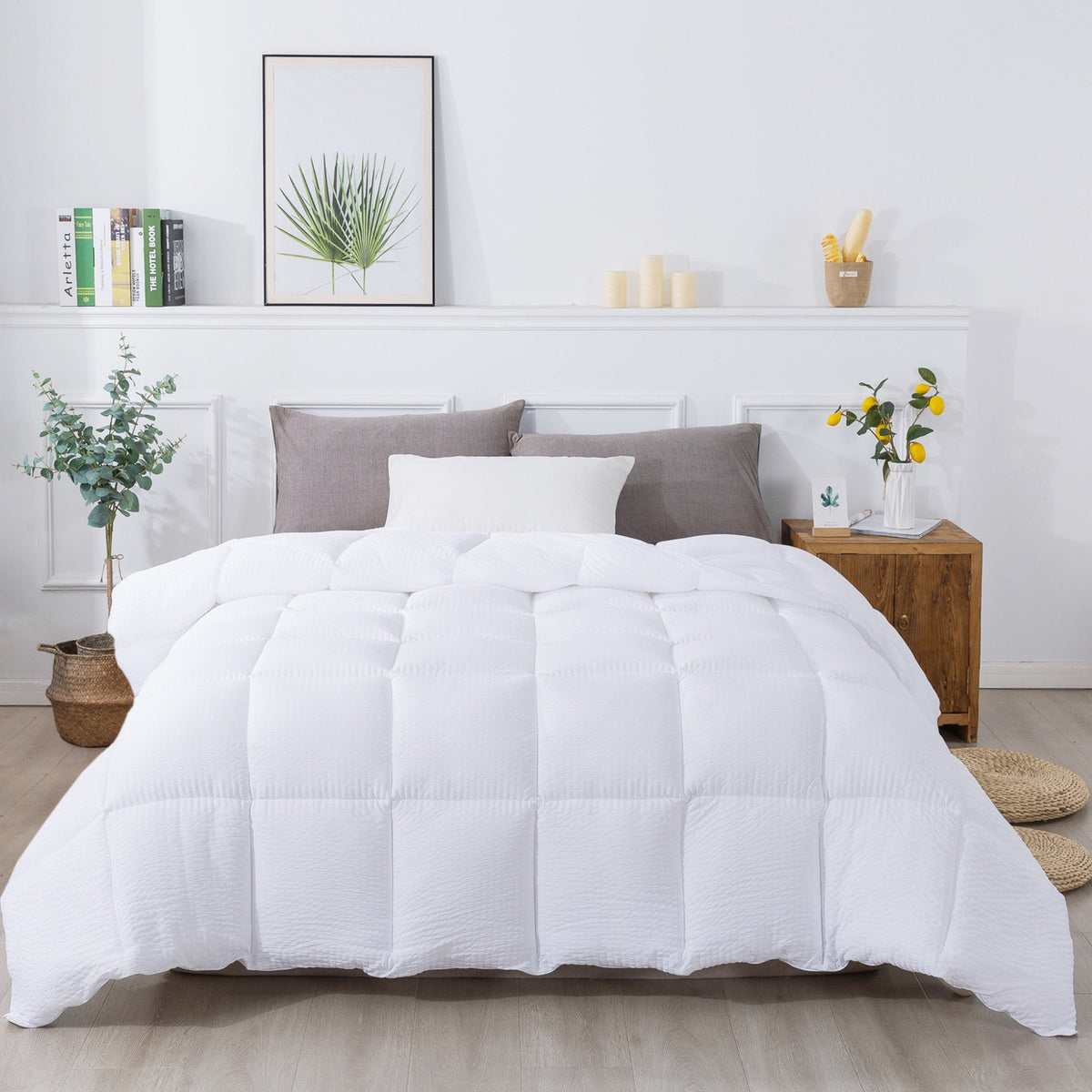 All-Season White Comforter
