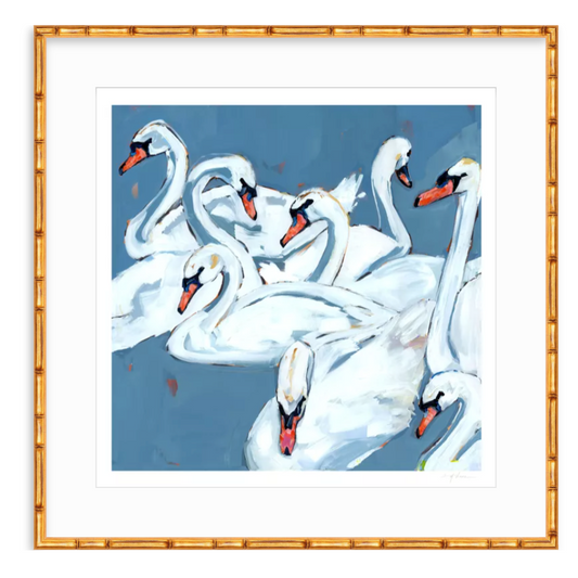 Swan Lake Swan Fine Art Print