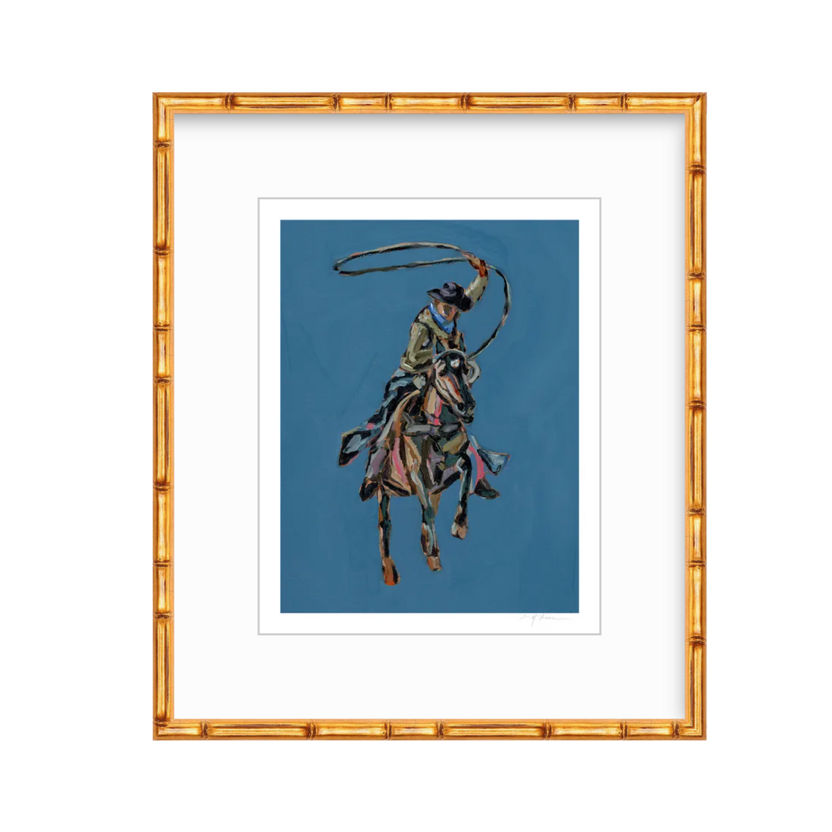 Rodeo Roper Fine Art Print