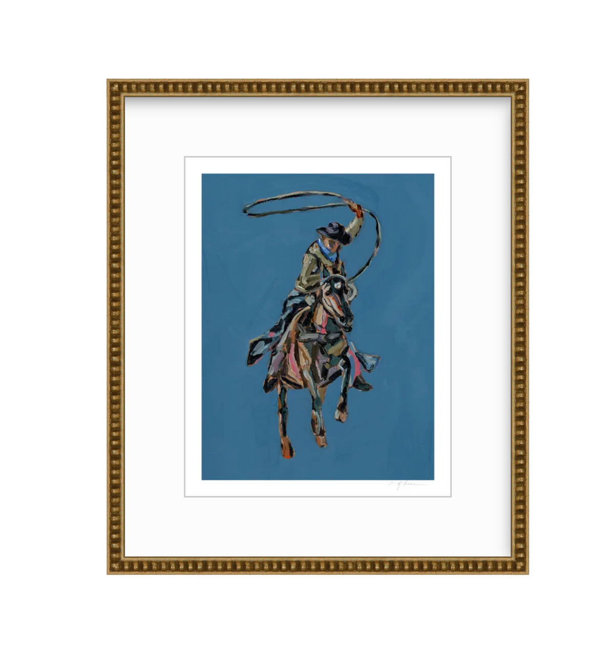 Rodeo Roper Fine Art Print