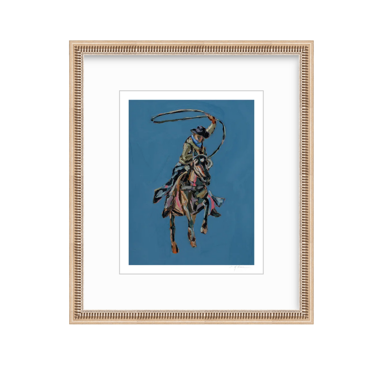 Rodeo Roper Fine Art Print