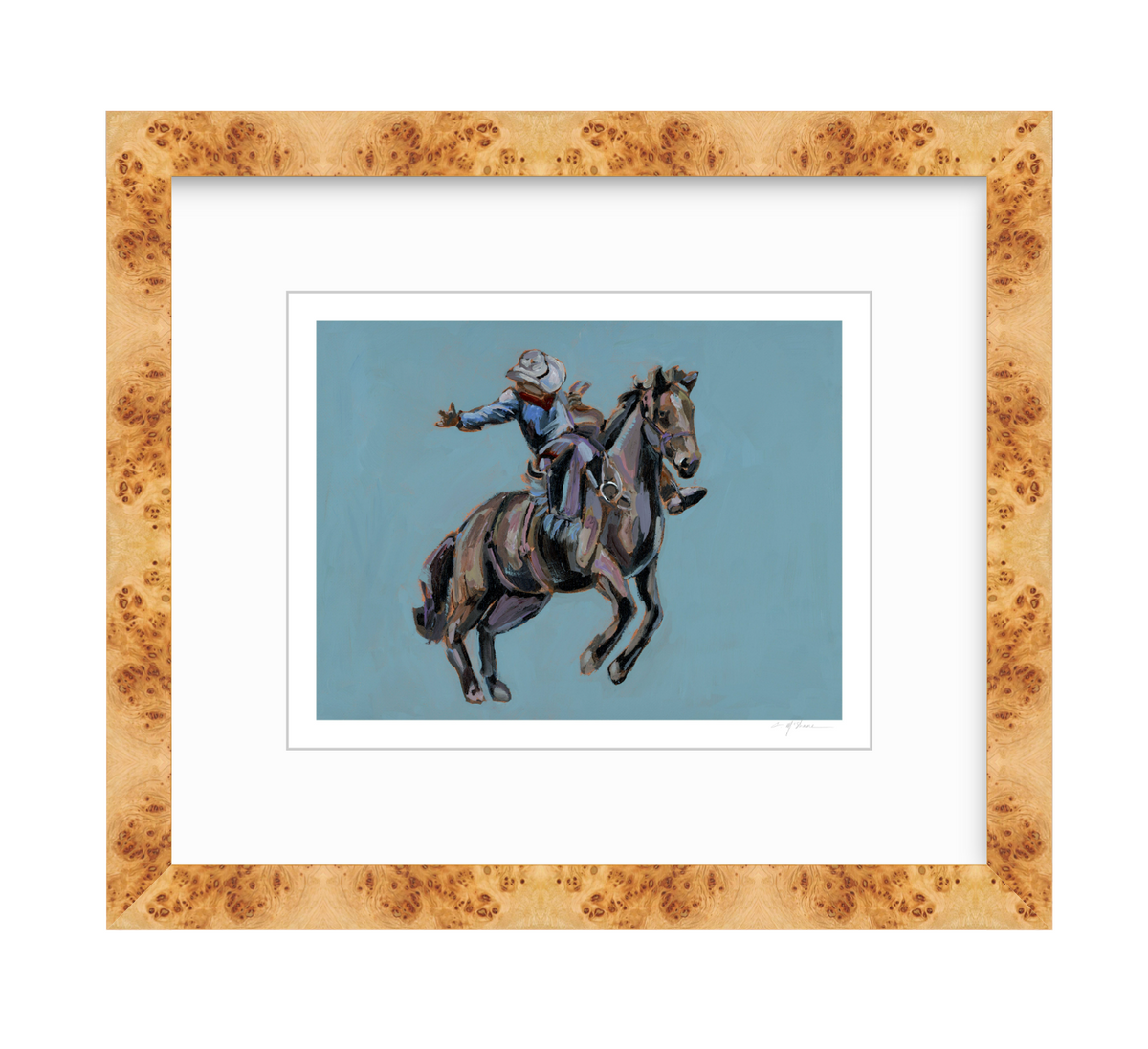 Rodeo Cowboy Fine Art Print