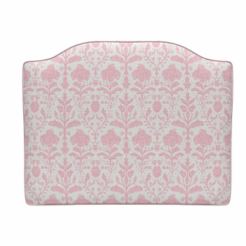 Dorm Headboard | Delilah Block Print Headboard in Pink
