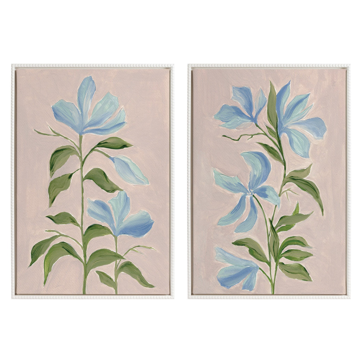 Elegant Spring Framed Canvas Set