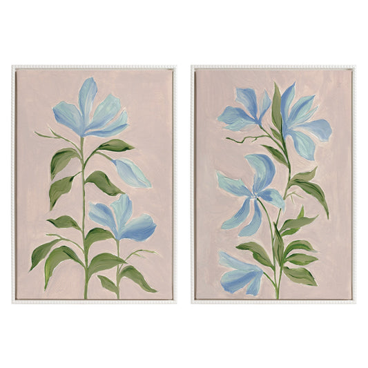 Elegant Spring Framed Canvas Set