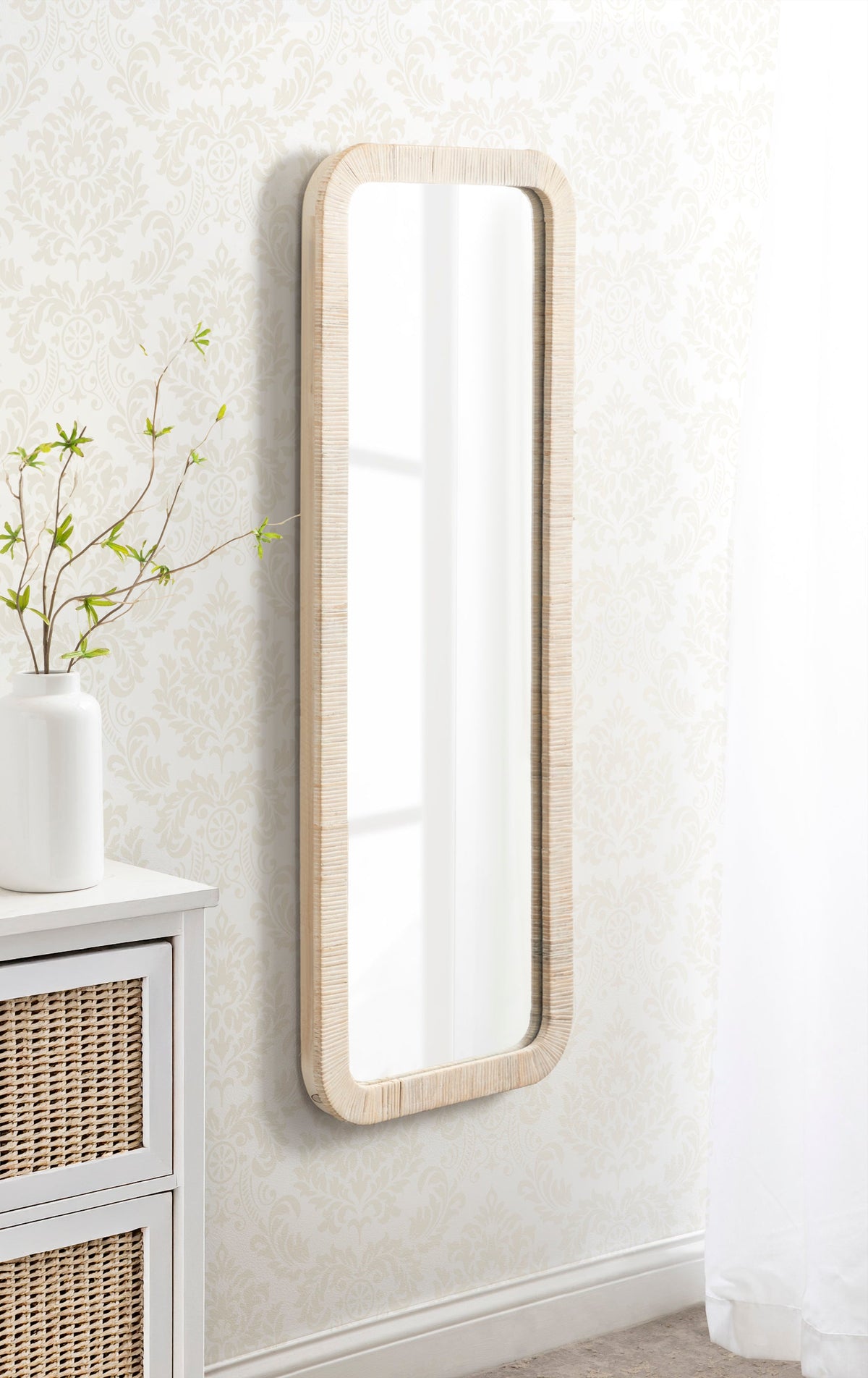Raffy Rectangle Framed Wall Mirror