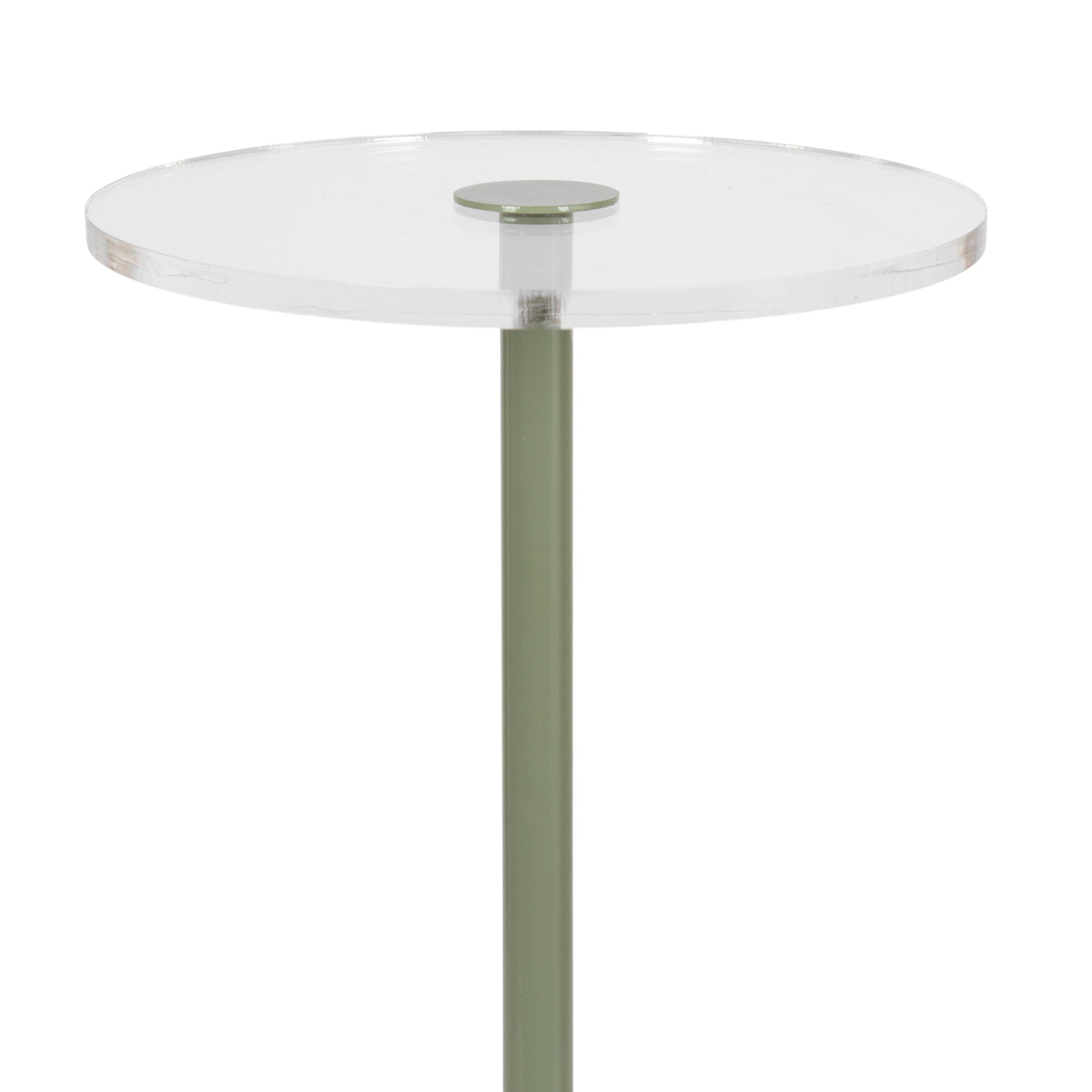 Amari Round Acrylic Drink Table