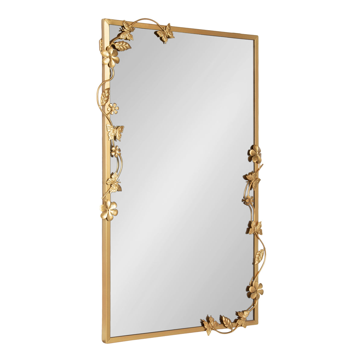 Rosella Floral Rectangular Mirror