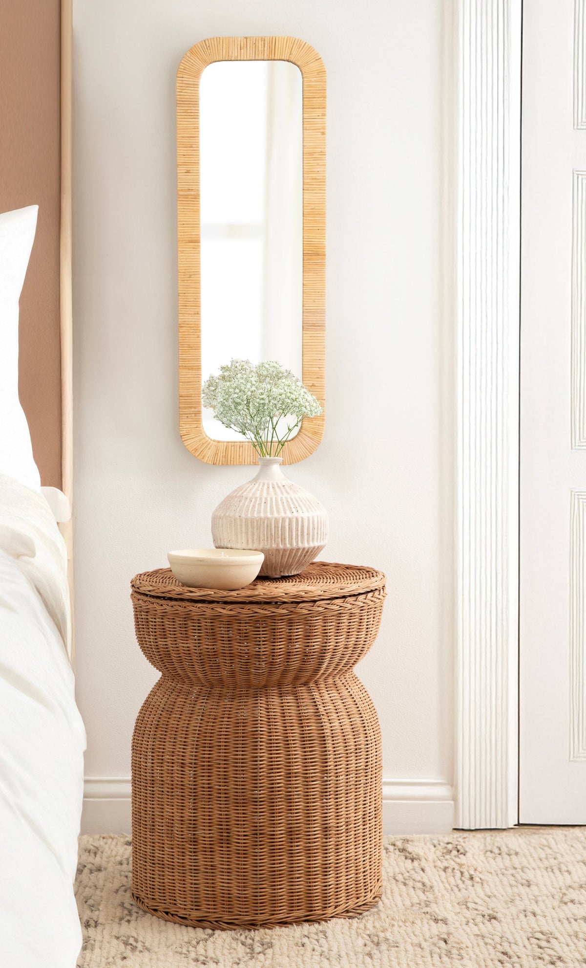 Raffy Rectangle Framed Wall Mirror