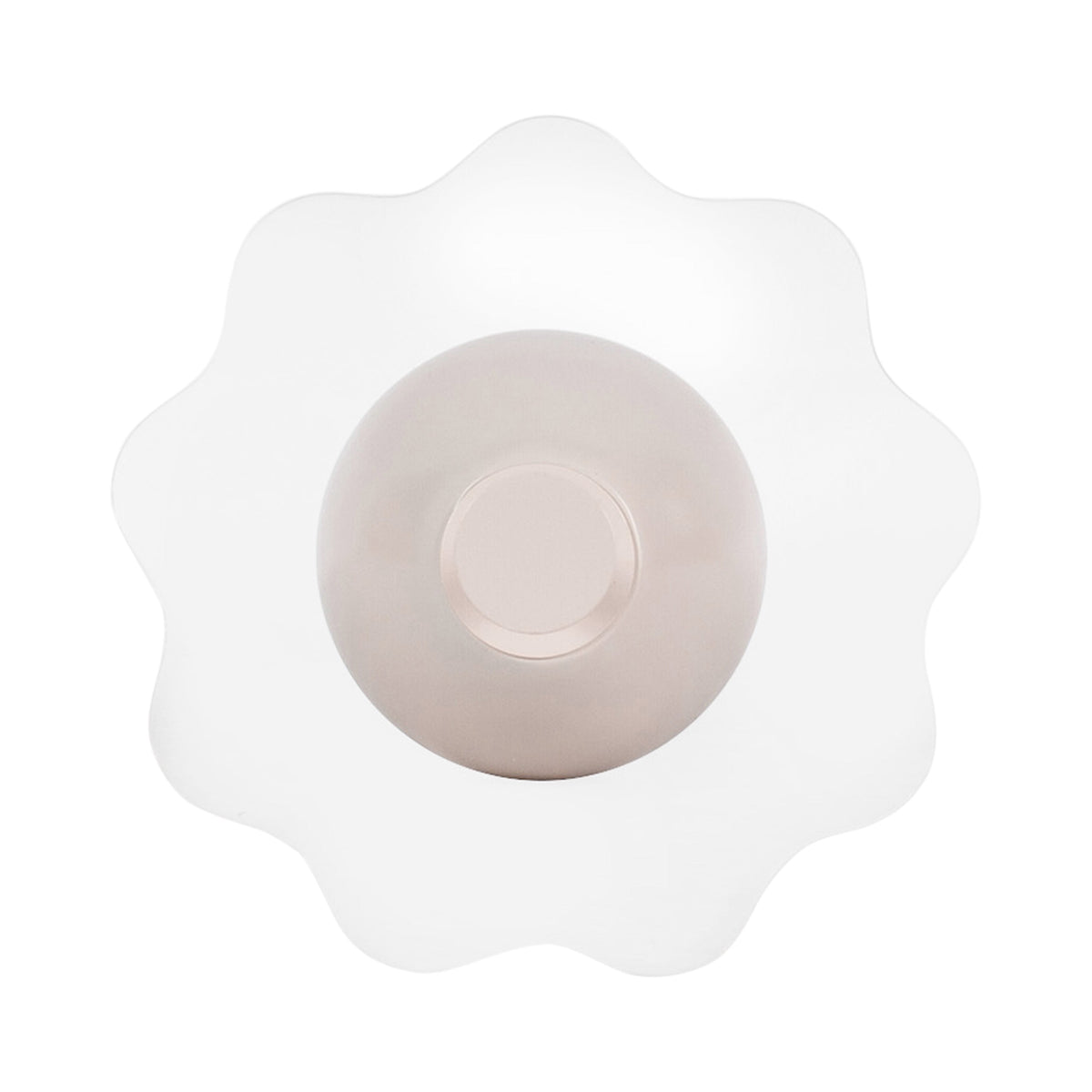 Amari Scalloped Acrylic Drink Table